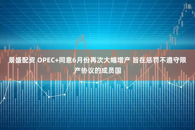 景盛配资 OPEC+同意6月份再次大幅增产 旨在惩罚不遵守限产协议的成员国