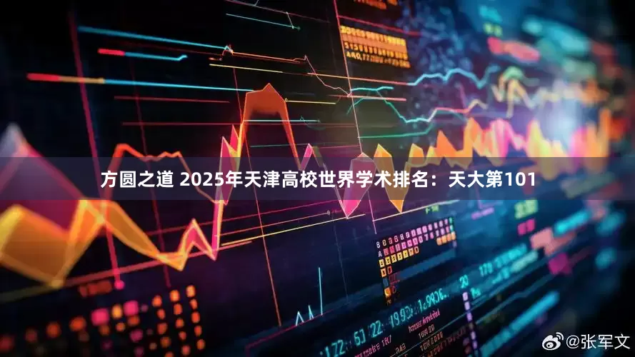 方圆之道 2025年天津高校世界学术排名:天大第101